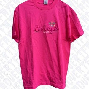 Las Vegas Embroidered T-Shirt